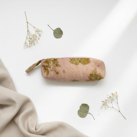 Eco-print Pencil Case