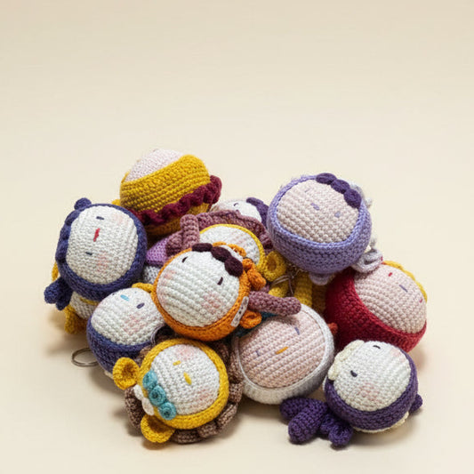 Crochet Armigurumi Keychain