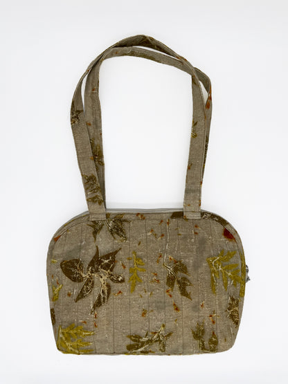 Eco-print Shoulder Bag
