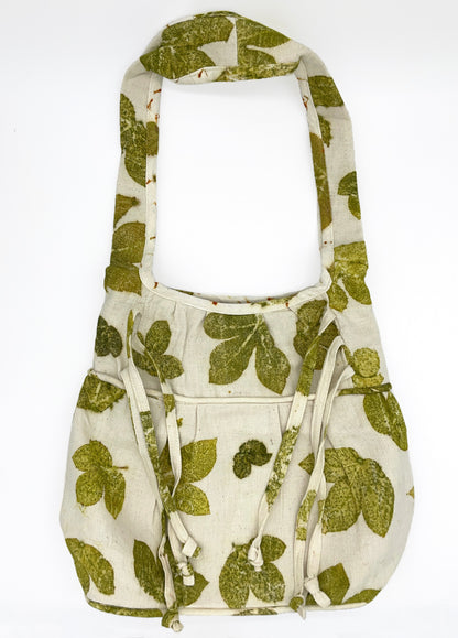 Tibet Traditional Styled Ecoprint Tote Bag