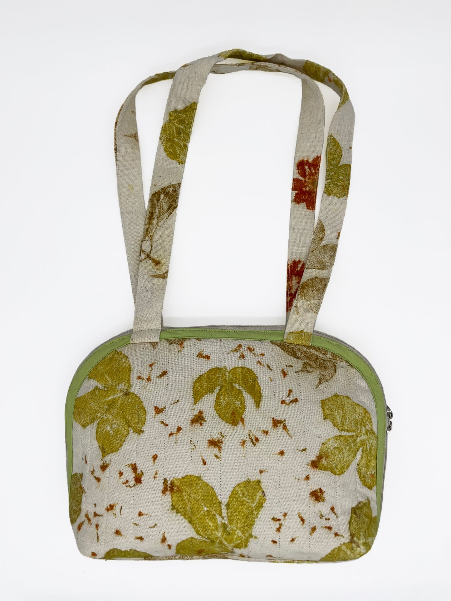 Eco-print Shoulder Bag