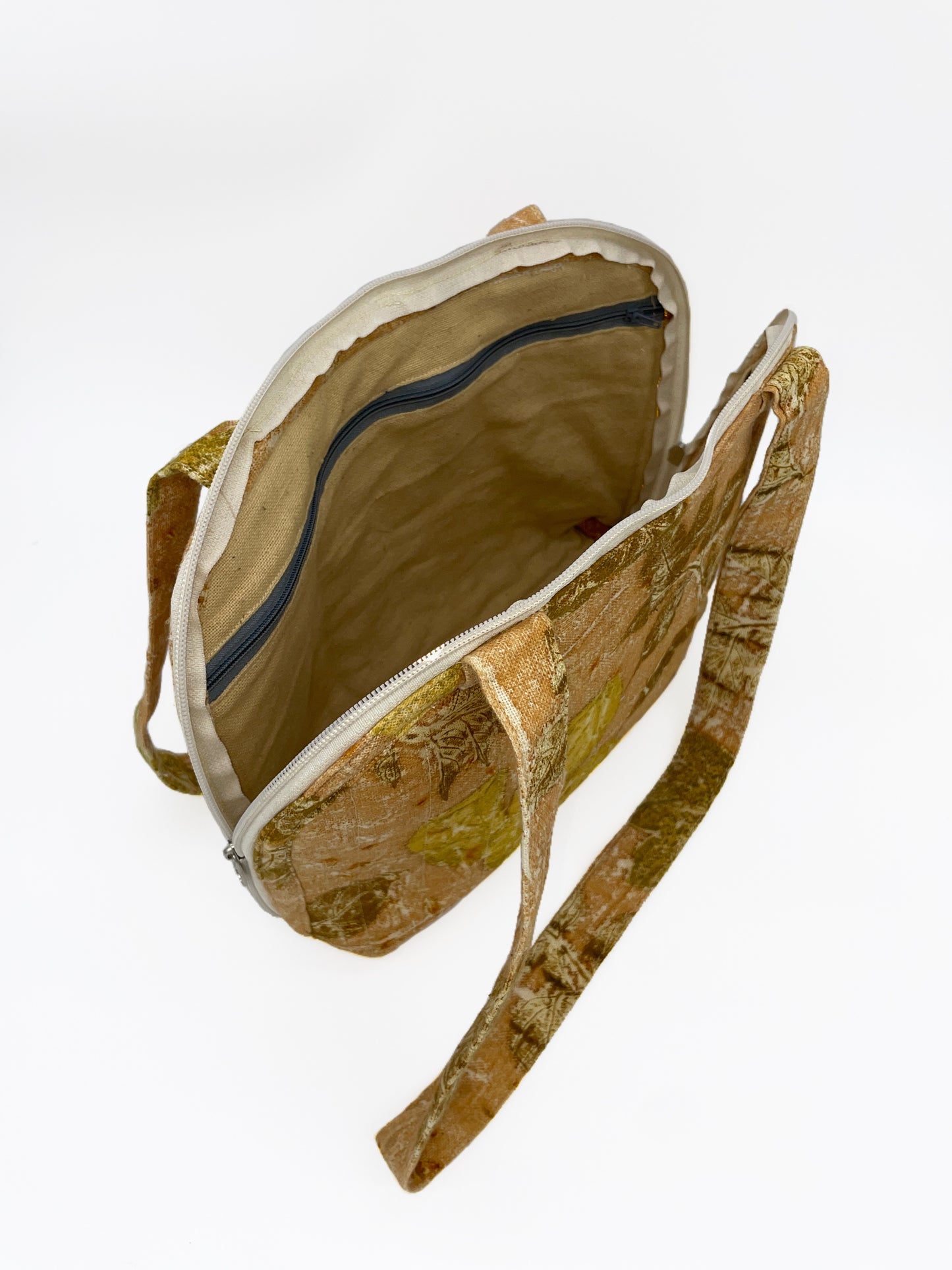Eco-print Shoulder Bag