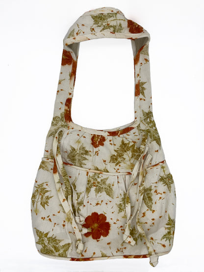 Tibet Traditional Styled Ecoprint Tote Bag