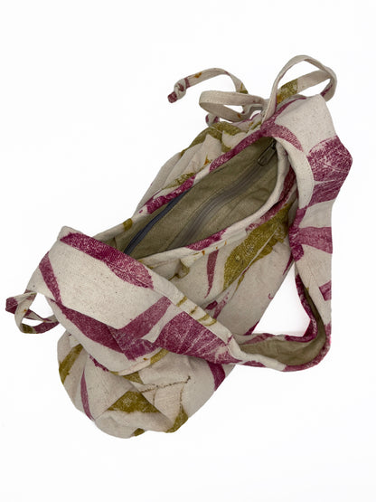 Tibet Traditional Styled Ecoprint Tote Bag