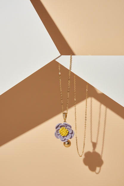 Crochet Pendant Necklace