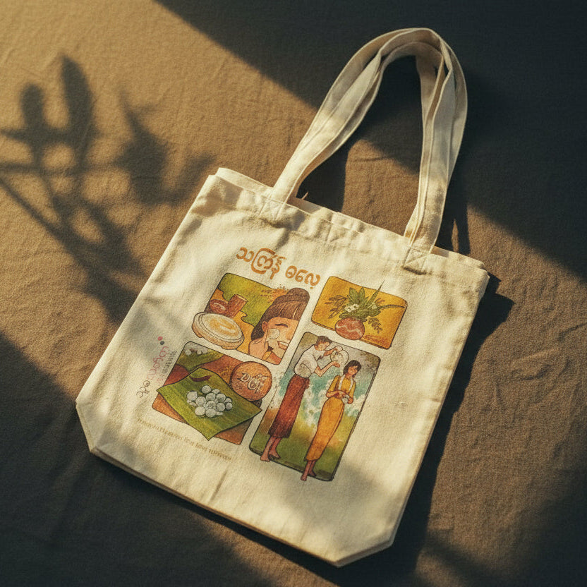 Thingyan Edition Tote Bag
