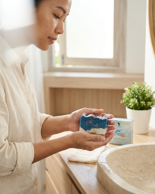 Ocean Blue Soap