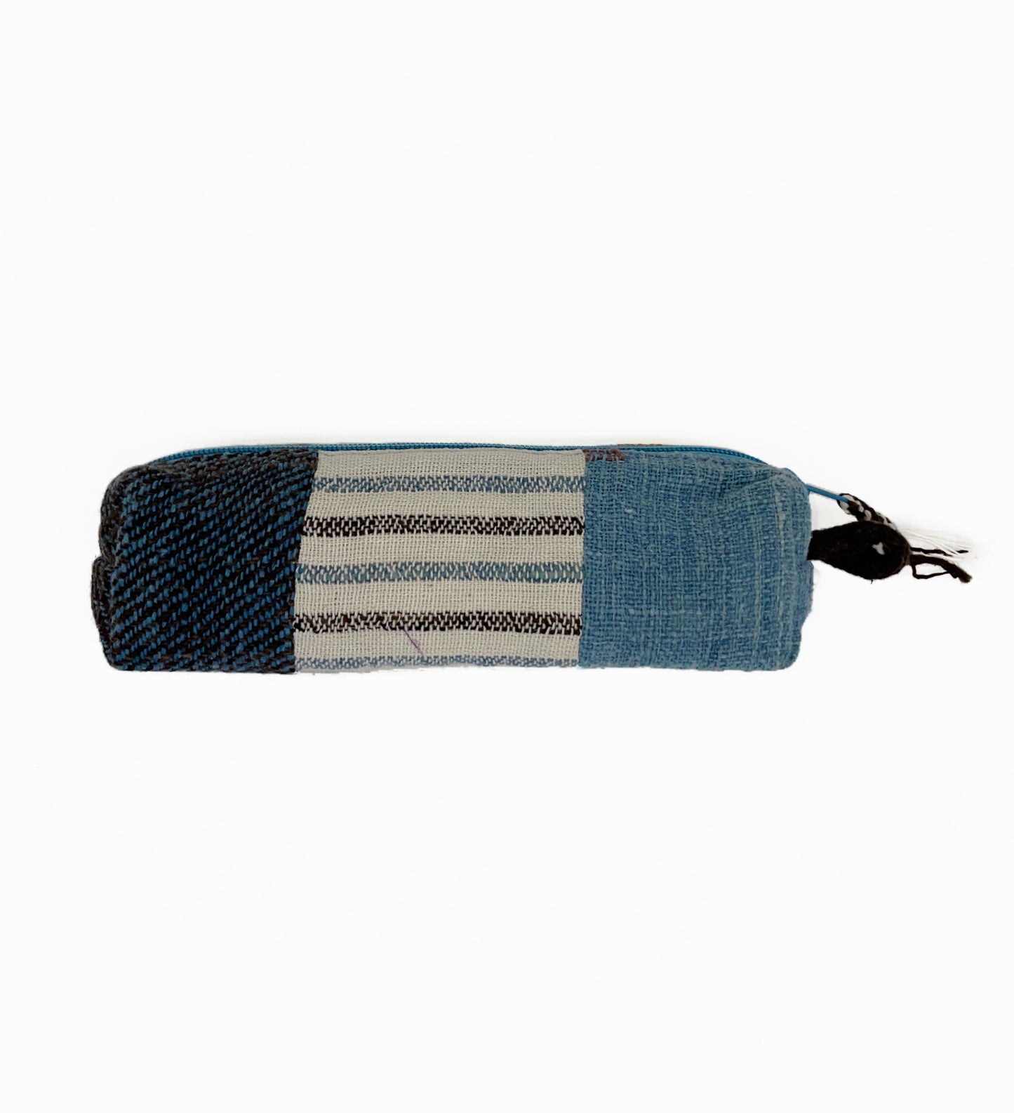 Indigo Natural Dyed Pencil Bag