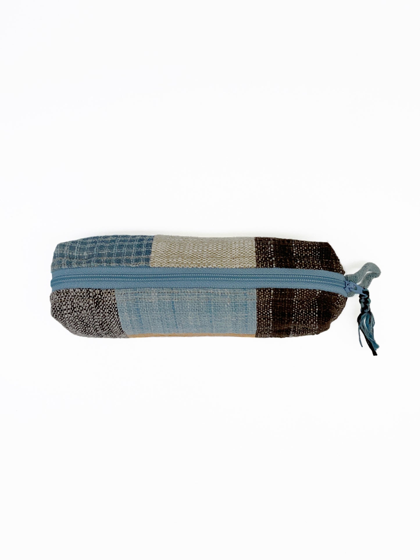 Indigo Natural Dyed Pencil Bag