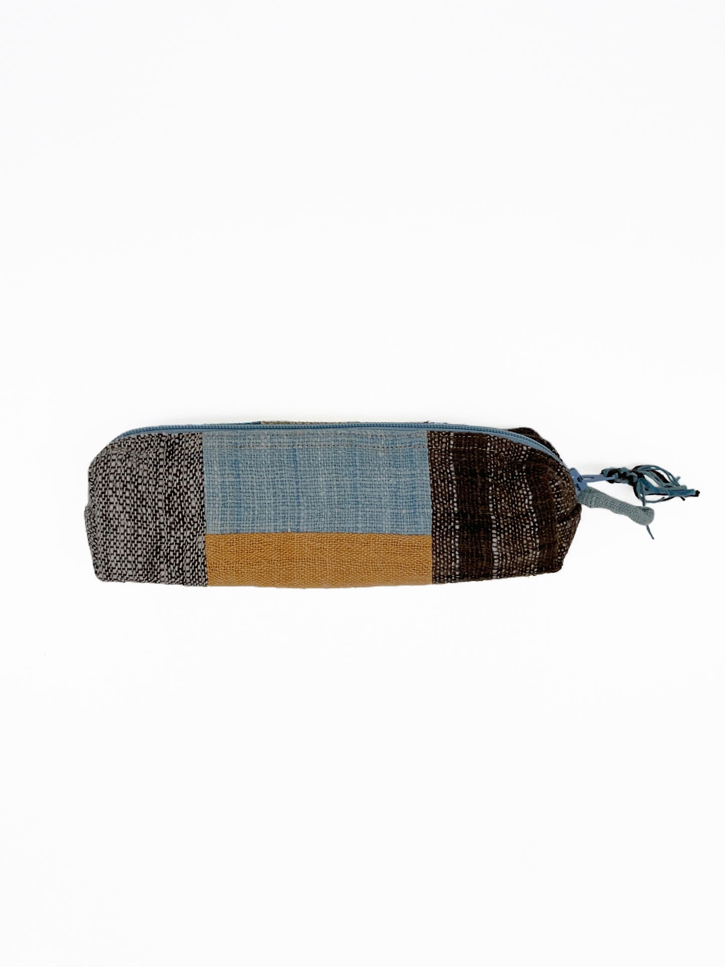 Indigo Natural Dyed Pencil Bag